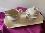 Wedgwood Suikerpot en Roomstel met Plateau, Huis en Inrichting, Keuken | Servies, Overige typen, Ophalen of Verzenden, Zo goed als nieuw