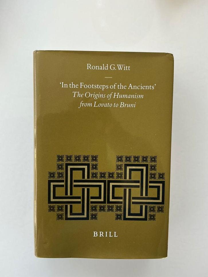 In the footsteps of the Ancients. Ronald G.Witt, Boeken, Taal | Engels, Zo goed als nieuw, Ophalen of Verzenden