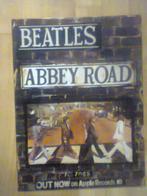 Beatles Abbey road afbeelding op metaal, Ophalen of Verzenden, Gebruikt, Poster, Artwork of Schilderij