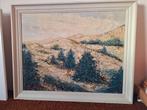 Olieverfschilderij Chris Wijnveldt - Duinlandschap, Antiek en Kunst, Ophalen