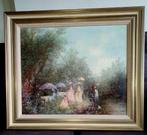 romantisch schilderij, Antiek en Kunst, Kunst | Schilderijen | Klassiek, Ophalen