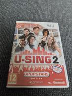 Wii - U-Sing 2 Popstars Edition, Spelcomputers en Games, Games | Nintendo Wii, Muziek, Verzenden, Zo goed als nieuw, 3 spelers of meer