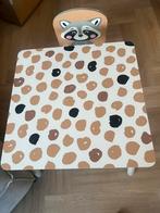 Houten kindertafel met stoeltje, Kinderen en Baby's, Kinderkamer | Tafels en Stoelen, Ophalen, Gebruikt, Tafel(s) en Stoel(en)