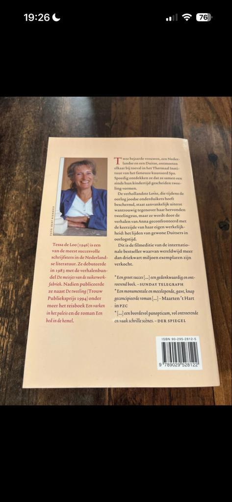 De Tweeling - Tessa de Loo (Filmeditie), Boeken, Romans, Gelezen, Nederland, Ophalen