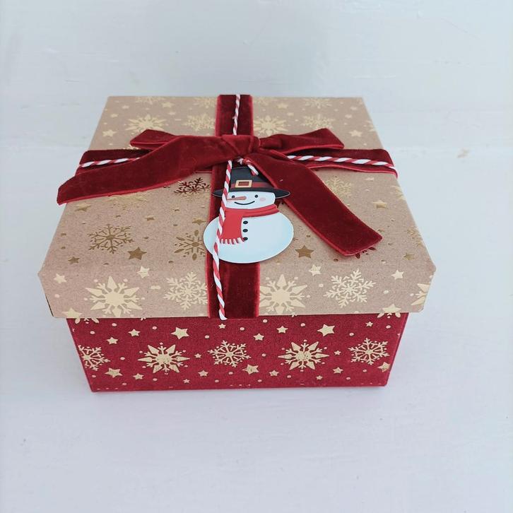 Nieuwe Kerst Cadeau Doos - Kerstboom Decoratie, Huis en Inrichting, Woonaccessoires | Kisten, Nieuw, Minder dan 50 cm, Minder dan 50 cm