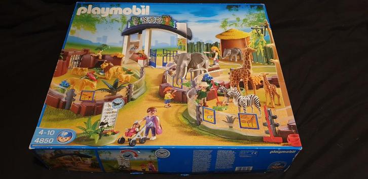 Playmobil 4850 grote dierentuin. Nieuw in doos!, Kinderen en Baby's, Speelgoed | Playmobil, Nieuw, Complete set, Ophalen of Verzenden
