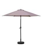 Feel furniture – Parasol – Kantelbaar – 3 meter – Taupe, Ophalen of Verzenden, Zo goed als nieuw