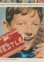 Retro reclame 1962 Nestlé melk chocolade een tractatie, Verzenden, Overige typen