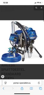 Verfspuit Graco 495 Pro te huur, Doe-het-zelf en Verbouw, Schildersmaterialen, Ophalen of Verzenden, Verfspuit of Verfpomp