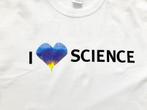 T-shirt | I (love) Science | maat L, Maat 52/54 (L), Wit, Ophalen of Verzenden, AAAS