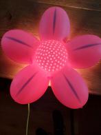Roze Bloemen Wandlamp Meisjeskamer, Huis en Inrichting, Lampen | Wandlampen, Ophalen of Verzenden, Zo goed als nieuw, Kunststof