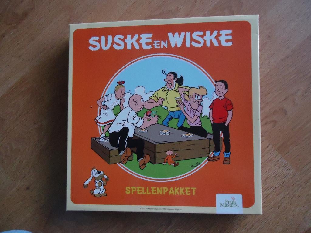 Fruit Masters Suske en Wiske spellenpakket, Ophalen of Verzenden, Suske en Wiske, Zo goed als nieuw, Boek of Spel