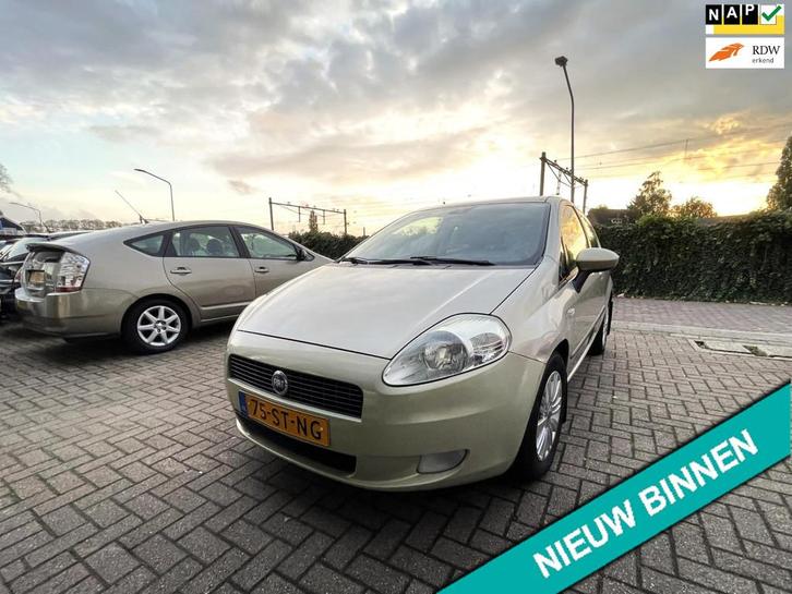 Fiat Grande Punto 1.4-16V Sport, Auto's, Fiat, Bedrijf, Te koop, Grande Punto, ABS, Airbags, Airconditioning, Boordcomputer, Centrale vergrendeling