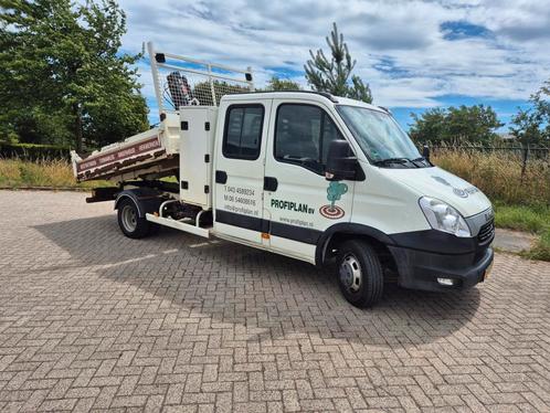 Iveco daily 35c13 kipper 2012, Auto's, Bestelauto's, Particulier, Iveco, Diesel, Handgeschakeld, Geïmporteerd, Wit, Ophalen