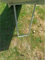 Tafel afkomstig uit een bouwkeet/pipowagen/schaftwagen, Ophalen, Gebruikt, 50 tot 100 cm, 150 tot 200 cm