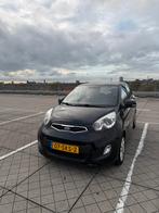 Kia Picanto 1.0 Cvvt 5-DRS 2011 Zwart NIEUWE APK, Voorwielaandrijving, 400 kg, Origineel Nederlands, Handgeschakeld