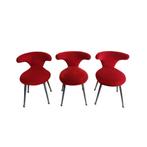 3 x vintage Kare design stoelen (opknappers), Ophalen, Gebruikt, Drie, Kare design