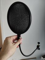 Pop Filter voor Microfoon - Studio Accessoire, Ophalen of Verzenden, Gebruikt, Studiomicrofoon
