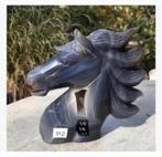 -50% XL Paard uit agaat chalcedoon gesneden, 1325 gr. Drusy, Antiek en Kunst, Ophalen of Verzenden