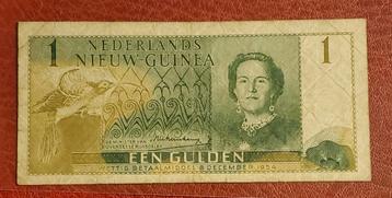 1 Gulden Nederlands Nieuw-Guinea 1954 beschikbaar voor biedingen
