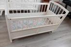 Kinderledikantje,  schoon matrasje en -dekbedje., Ophalen, 85 tot 100 cm, Gebruikt, Lattenbodem