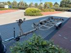 Boot trailer tandemasser dubbel asser motorboot 7M boot., Watersport en Boten, Boottrailers, Ophalen, Gebruikt, 1500 tot 3000 kg