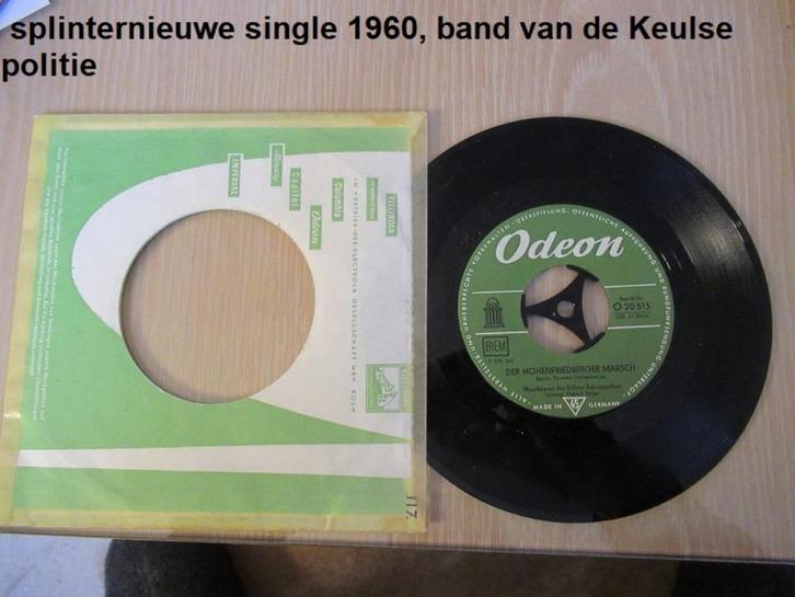 splinternieuwe single uit 1960,. band van de KEULSE politie, Cd's en Dvd's, Vinyl | Wereldmuziek, Gebruikt, Overige soorten, Overige formaten