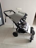 Mountain buggy duet silver weinig gebruikt, Verstelbare duwstang, Zo goed als nieuw, Ophalen, Kinderwagen