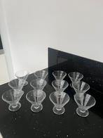 Set 12 x Vintage Italian Sherbert Glasses ** Desert, Huis en Inrichting, Keuken | Servies, Ophalen of Verzenden, Zo goed als nieuw