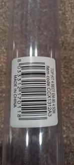 Colmic EM95 Topset 4,5mtr. ( vierdelig), Colmic, Nieuw, Ophalen of Verzenden, Vaste hengel