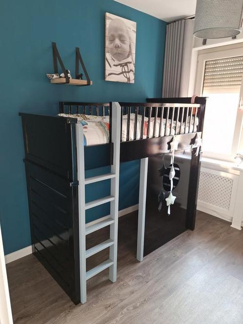 Peuterbed hoogslaper 70x150, Kinderen en Baby's, Kinderkamer | Stapelbedden en Hoogslapers, Zo goed als nieuw, Hoogslaper, Ophalen