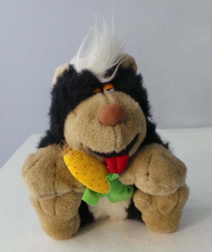 Knuffel AAP met maiskolf, Kinderen en Baby's, Speelgoed | Knuffels en Pluche, Zo goed als nieuw, Overige typen, Ophalen of Verzenden