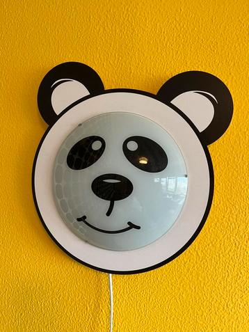 Leuke Panda-wandlamp beschikbaar voor biedingen