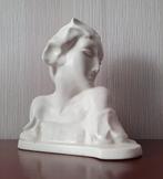 Piet Swildens plastiek buste plateel, Verzenden