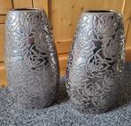 2 Vazen, Ophalen, Overige kleuren, Minder dan 50 cm, Glas