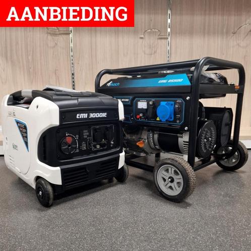 2x Emach Generator 3kw / 5 KW 230 V - Stage, Doe-het-zelf en Verbouw, Overige Doe-het-zelf en Verbouw, Nieuw, Ophalen