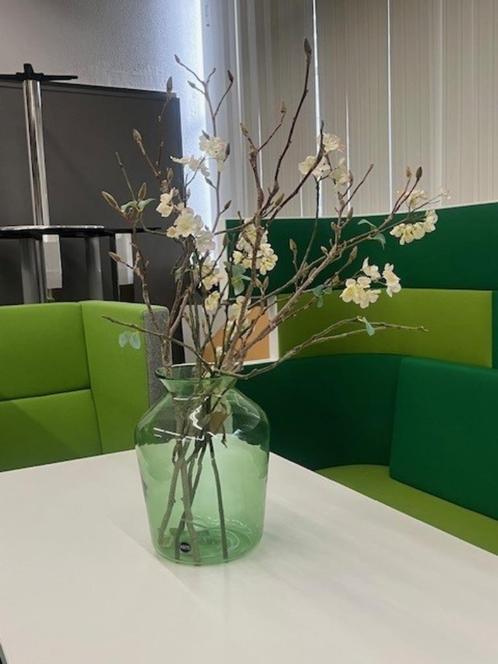 Bloesem Takken in vaas, Huis en Inrichting, Woonaccessoires | Kunstplanten en Kunstbloemen, Zo goed als nieuw, Binnen, Ophalen of Verzenden