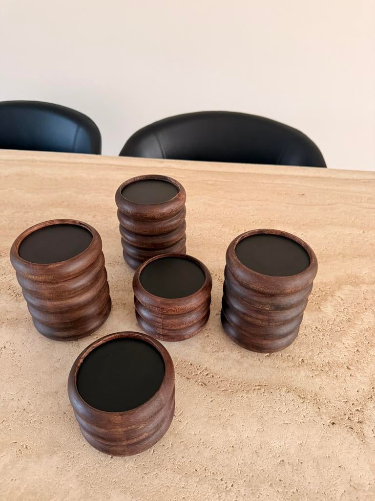 NIEUW riviera maison kandelaar/kaarhouder, Ophalen, Bruin, Nieuw, Hout