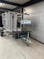 Steigeraanhanger met complete steiger, Doe-het-zelf en Verbouw, Steigers, Ophalen, Zo goed als nieuw, Gevelsteiger, 5 meter of hoger
