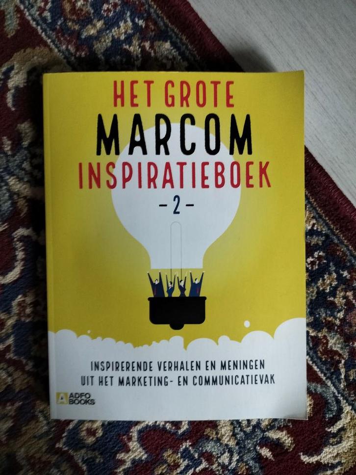 Het Grote Marcom Inspiratieboek, Boeken, Psychologie, Zo goed als nieuw, Overige onderwerpen, Ophalen of Verzenden