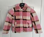 Hema teddy meisjes tussenjas roze 134 / 140, Ophalen of Verzenden, Zo goed als nieuw, Meisje, Jas