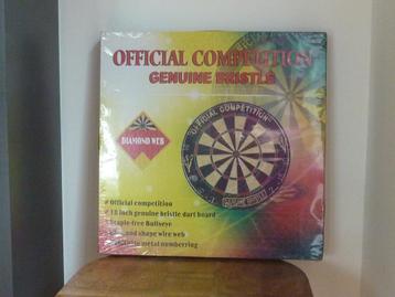 Dartboard met darts,nieuw in verpakking,Official competition beschikbaar voor biedingen