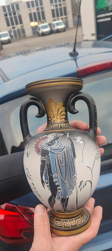 Antieke Griekse Vaas met Figuren, Antiek en Kunst, Antiek | Vazen, Verzenden