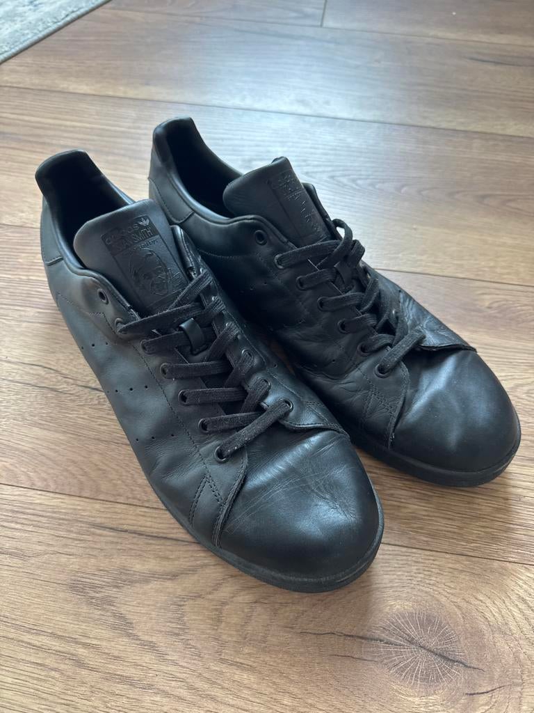 Adidas Stan Smith Z.G.A.N. - Maat 50,5, Kleding | Heren, Schoenen, Ophalen of Verzenden, Zo goed als nieuw, Zwart, Sneakers of Gympen