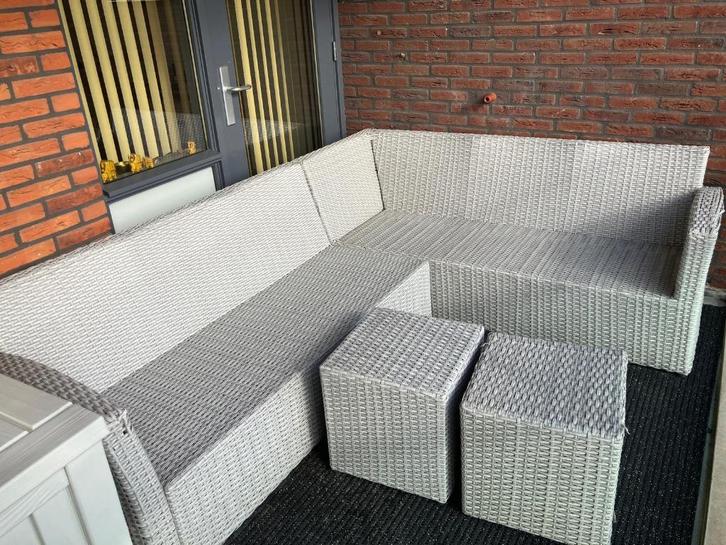 Leuke loungeset voor in de tuin. Af te halen in Maarssen!, Tuin en Terras, Tuinsets en Loungesets, Zo goed als nieuw, Loungeset