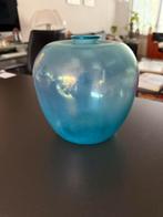 Copier Serica Vaas Blauw, Antiek en Kunst, Antiek | Glas en Kristal, Ophalen