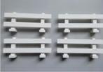 nr. 6601, 4 Hekjes, 6079 Fence 1x8x2. Verzenden is mogelijk, Ophalen, Zo goed als nieuw, Complete set, Lego