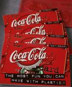 1 coca cola card hoesje met 4 boekjes incl kaarten en kortin, Verzamelen, Verzenden, Nieuw, Overige typen
