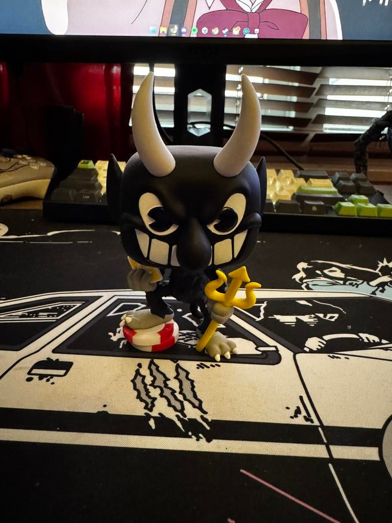 Cuphead FUNKO POP! The Devil #312, Ophalen of Verzenden, Zo goed als nieuw
