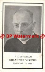 Vissers Johannes 1882 Veghel 1949 priester Lierop Oss - 1959, Verzamelen, Bidprentjes en Rouwkaarten, Bidprentje, Ophalen of Verzenden